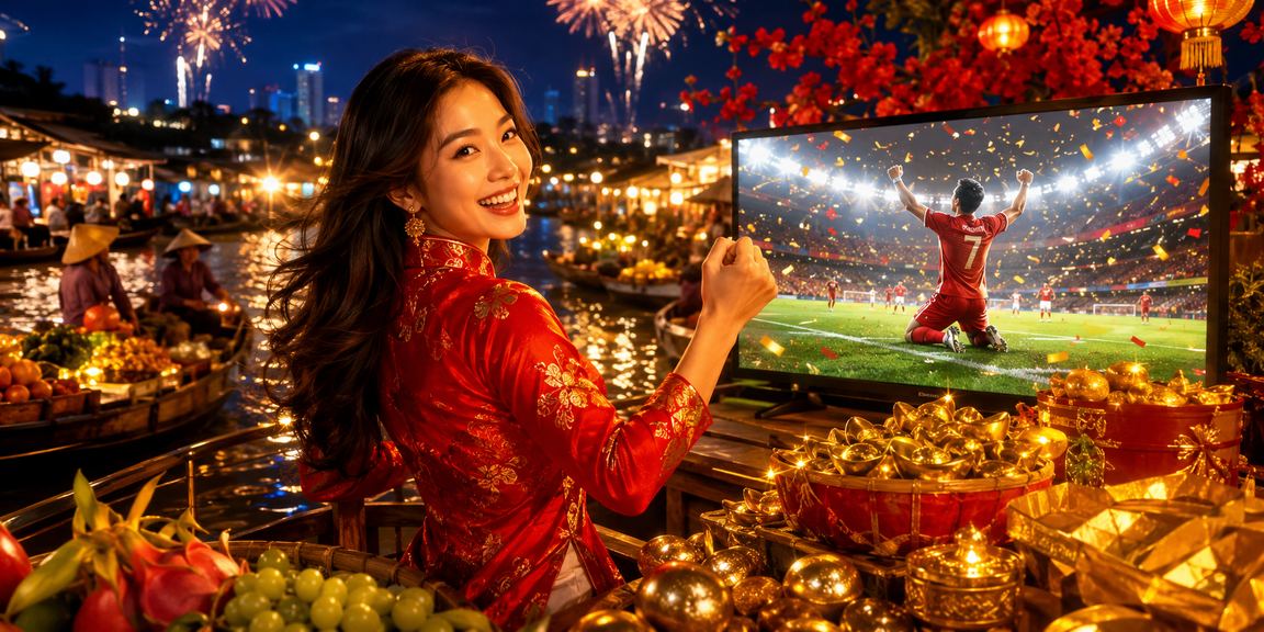 Mekong xổ số Tết Festival tại 7pm
